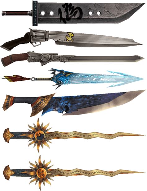 Bismarck and Ravana crafted are really nice. . Best weapons ffxii